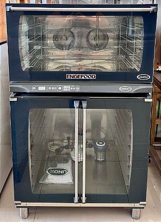 Forno Unox Linemiss XFT195-EG Rosella Dynamic + Fermentadora C/ Controle Manual Integrado - Unox [Forno SEM USO]