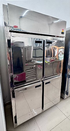 Geladeira Industrial Comercial 4 Portas Inox 918L 220V Kofisa [Usada]