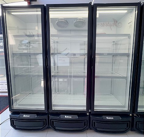 Geladeira / Refrigerador Expositor Vertical 1468 Litros GCVR-1450/PR 220V - Gelopar [Seminovo]