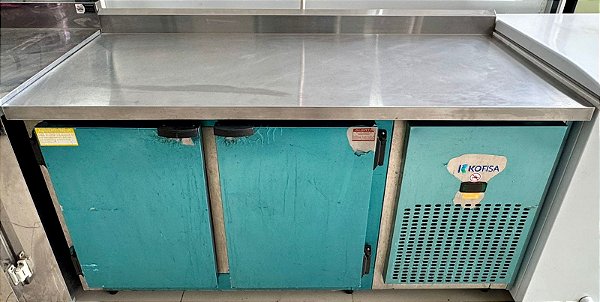 Balcão De Serviço Refrigerado 2 Portas 1,50m Inox 220v - Kofisa [Seminovo]