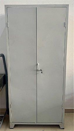 Armário em Aço 2 Portas Grandes 1.94m x 90cm x 40cm (AxLxP) [Seminovo]