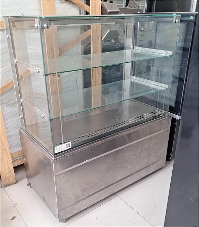 Balcão Refrigerado/Vitrine para Bolos e Doces 100 cm [Seminova]
