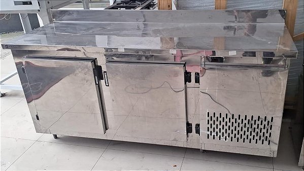 Balcão Refrigerado Inox 1,90 mt 220V Friger