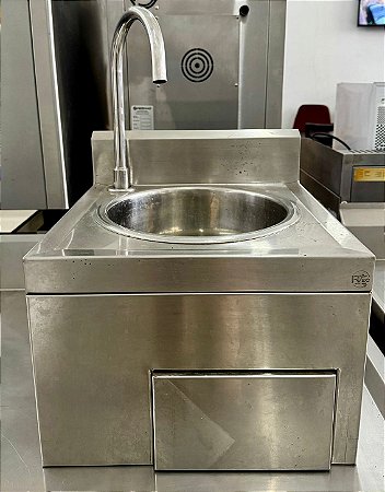 Pia de Assepsia Inox 36x36x55cm [Usada]