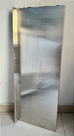 Prateleira Aço Inox c/ mãos francesas 95x35cm [Usada]