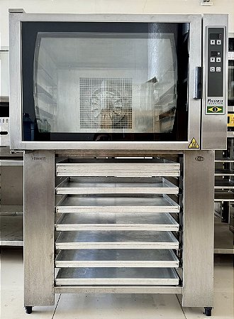 Forno De Convecção Com Cavalete Hpe80 Com Vapor / C/ 8 Formas 220v - Pratica [Usado]
