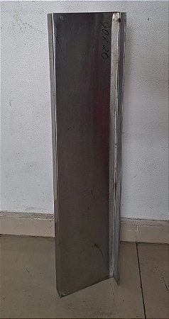 Prateleira Lisa de Inox 90x20cm com Mãos Francesas [Usada]