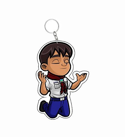 CHAVEIRO MENINO ORANDO AVT