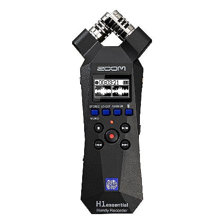 Gravador De Voz Zoom H1essential Portátil