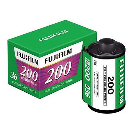 Filme Fotográfico Fujifilm 200 - 35mm - 36 Poses