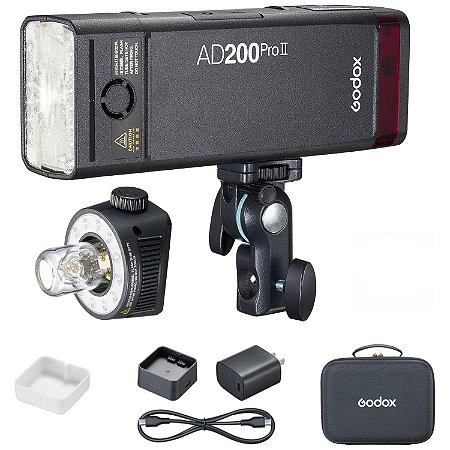 Flash Mini Godox Ad200 Pro II TTL Hss Speedlite Ad200 Pro 2