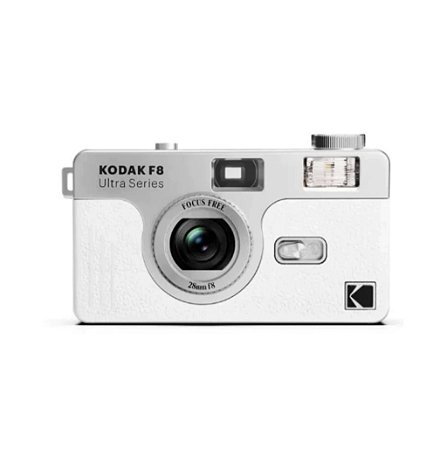Câmera Kodak Ultra Series F8 Retrô 28mm - Branco