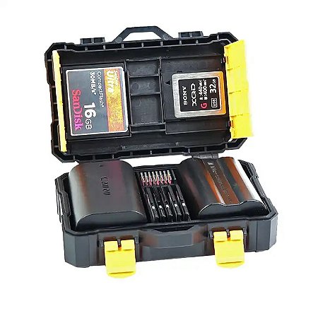 Case Estojo Para Cartão Sd Micro Cf express Bat Lpe6 Fz100