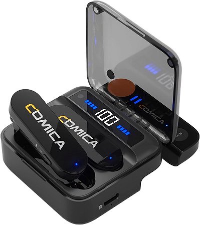 Microfone Sem Fio Duplo Comica Vimo S Uc