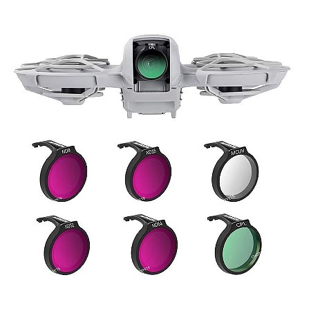 Kit 6 Filtros Sunnylife Para DJI Neo UV CPL ND 8 16 32 64