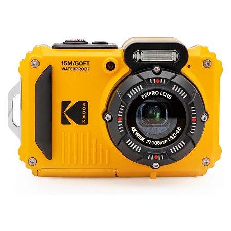 Câmera Subaquática Kodak Pixpro WPZ2 Com Wifi - Amarelo