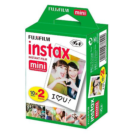 Filme Fujifilm Para Instax Mini - 20 Fotos