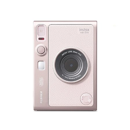 Câmera Instantânea Híbrida Fujifilm Instax Mini Evo - Rose
