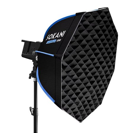 Softbox Octogonal Sokani 60cm Bowens de Montagem Rápida