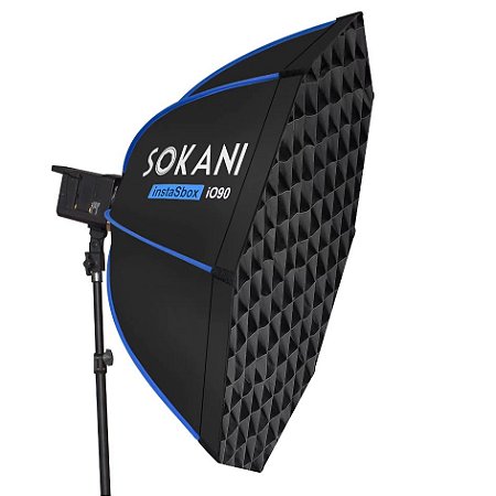 Softbox Octogonal Sokani 90cm Bowens de Montagem Rápida