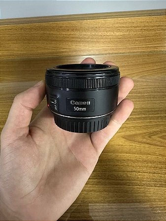Lente Canon EF 50mm STM F/1.8 - Usada (Excelente estado)