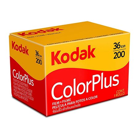 Filme Fotográfico Kodak Color Plus 200 - 35mm - 36 Poses