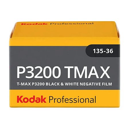 Filme Fotográfico Kodak T-max P3200 Preto E Branco - 35mm