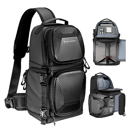 Bolsa Tiracolo Rígida para Câmera K&F Concept - KF13.176