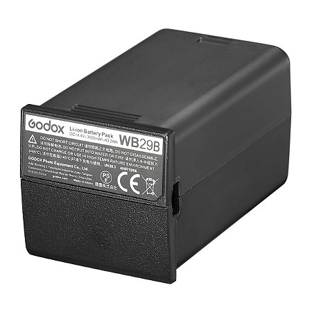 Bateria Godox WB29B para Flash AD200 e AD200 Pro e II