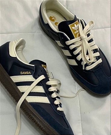 Tenis Samba Azul Marinho