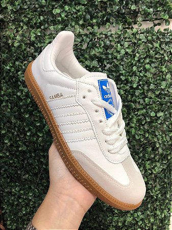 Tenis Adidas Samba Todo Branco