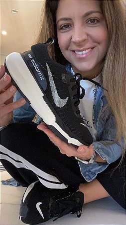 Tenis Zoom Preto Academia