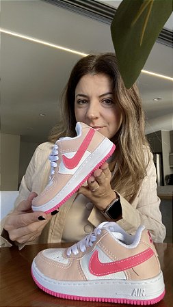 Tenis Air Force Rosa Infantil