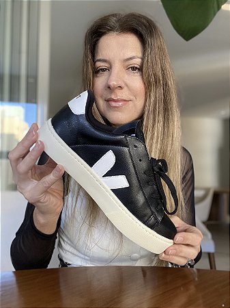 Tenis Vert Preto/Branco