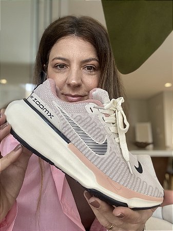 Tenis Zoom Rose/Cinza Academia