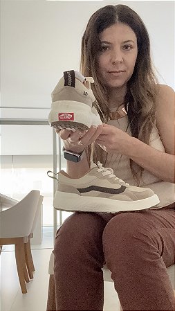 Tenis Vans Marrom com Bege Ultrarange