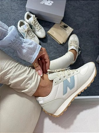 New Balance Bege Azul 327