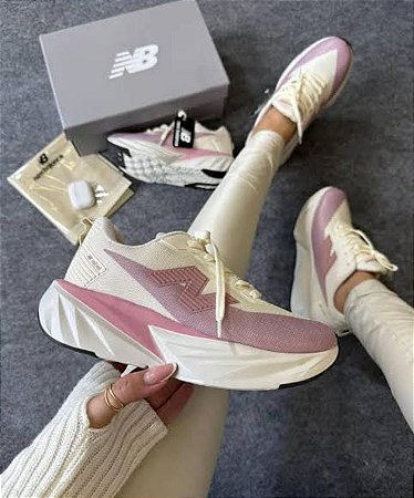 New Balance Full Cell 550 Bege Rosa