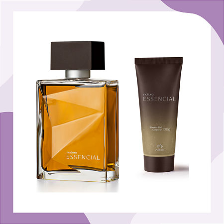 Presente Natura Essencial Masculino Colônia e shower gel