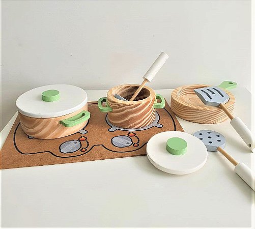 Conjunto de Panelas e Cooktop