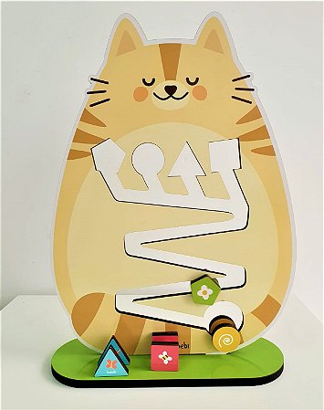 Rolando Figuras com o Gatinho