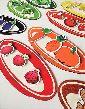 Crec-Crec Pratinhos com Velcro