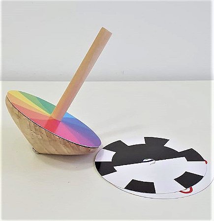 Pião com Discos