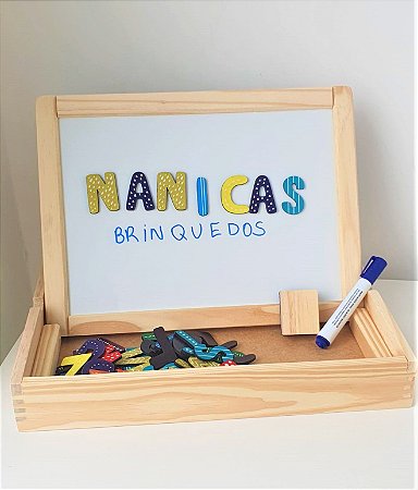 Lousa Imantada com Letras