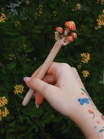 Caneta Cogumelo 🍄 (conjuntinho)