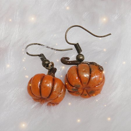 Brincos de Abóbora 🎃