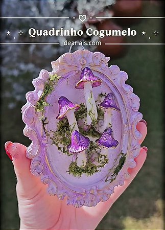 Quadrinho Cogumelos Roxos 💜