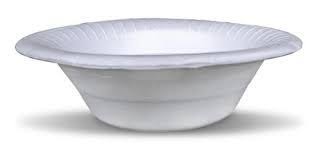 Cumbuca isopor 15cm funda sem tampa - Cod 1228