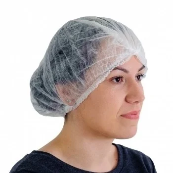 Touca descartável falso tecido BOMPACK (Pct 100un) / Cod 2190