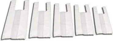Sacola leitosa branca simples PACK-FORT/ Cod 1050